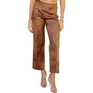 NEW VENTI6 rossana stonewash suede pants in bronze